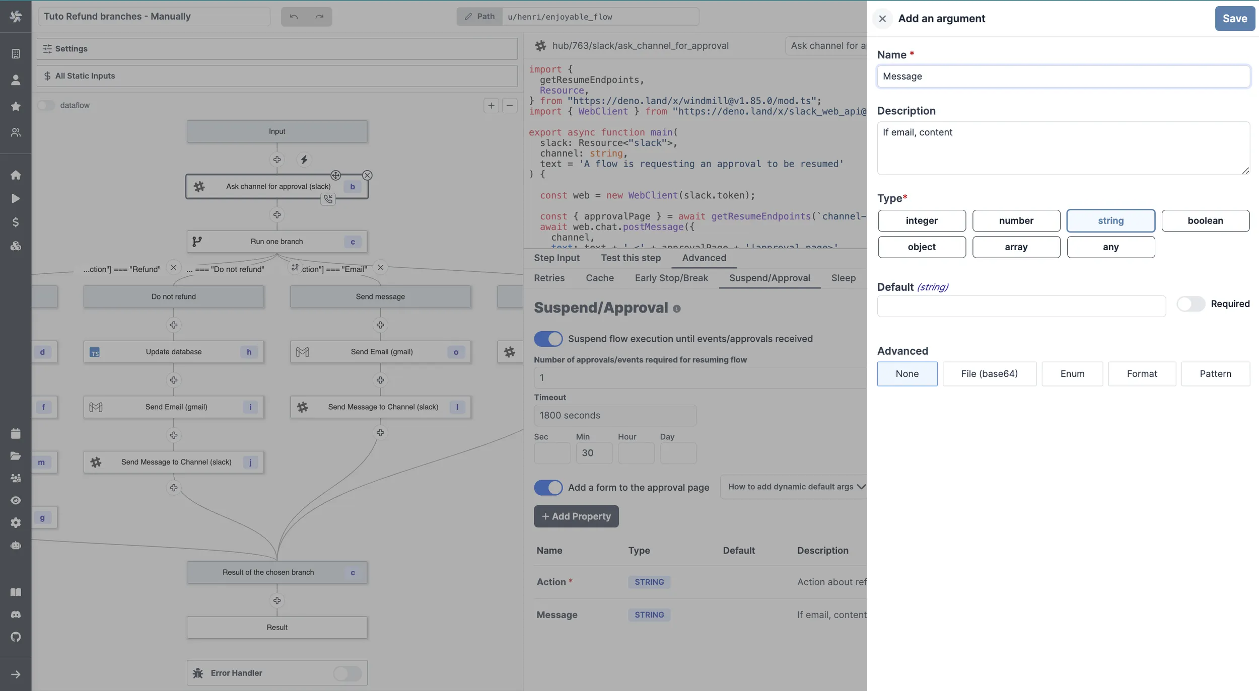 Form settings 2